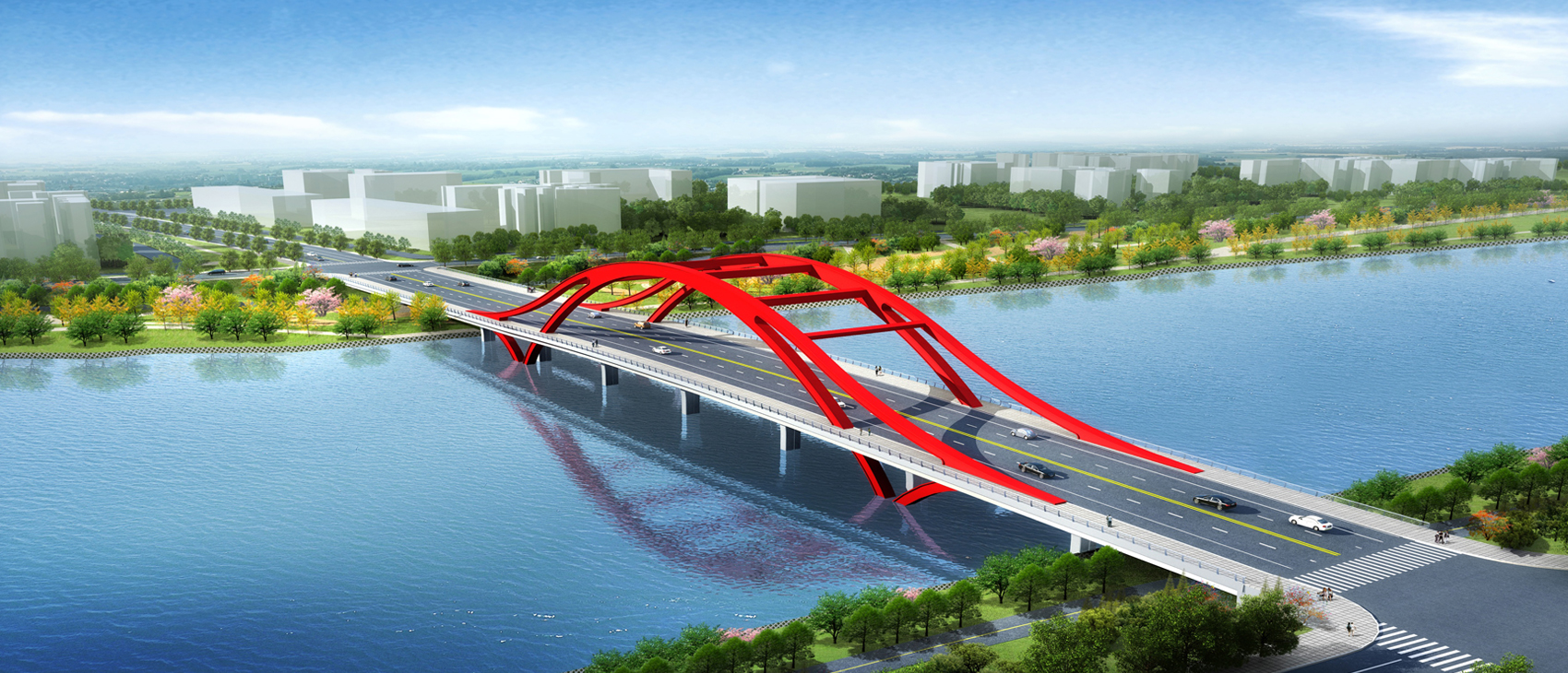 梅河口市华阳桥新建工程