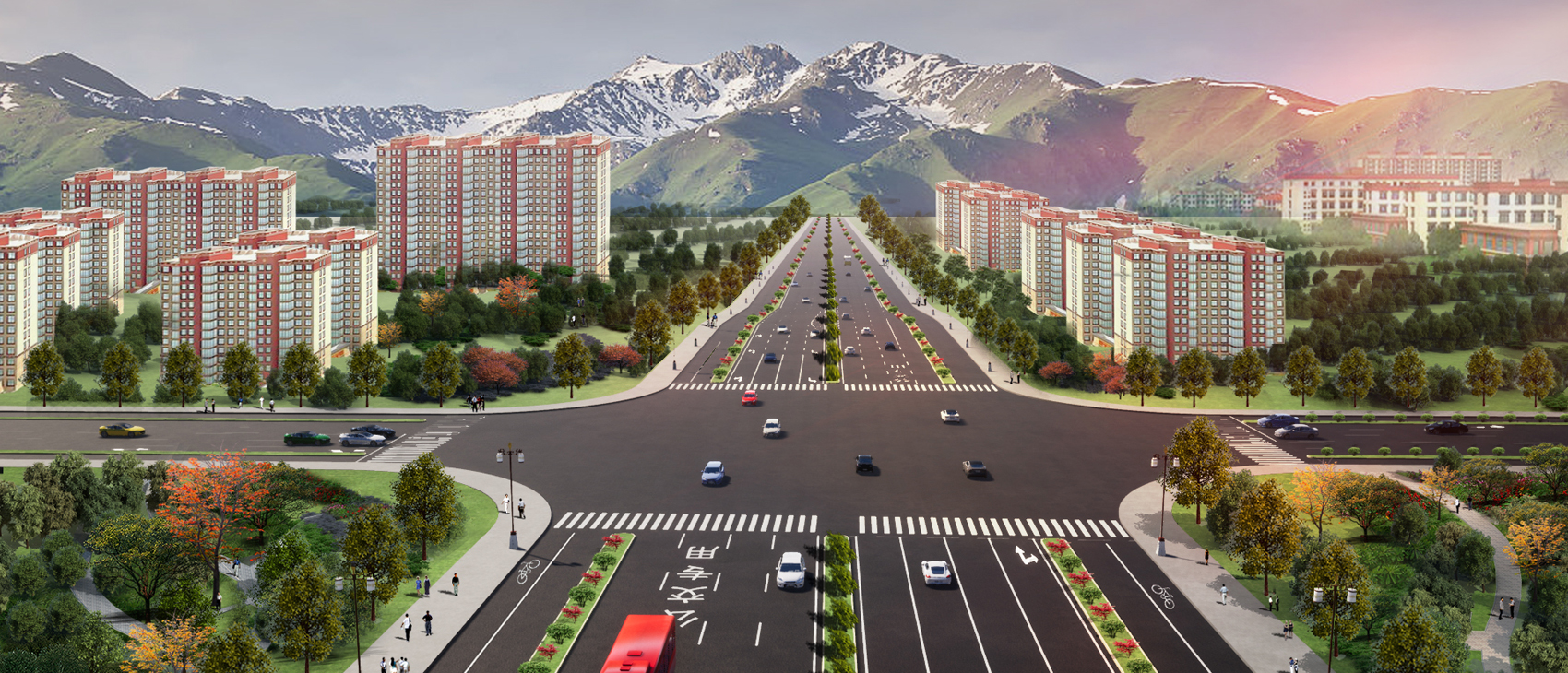 日喀则经济开发区主干路网工程一期建设项目第二标段（规划珠峰大道）设计