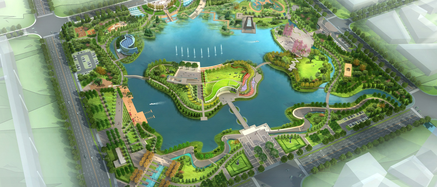泗县北城新区中心公园建设工程设计方案
